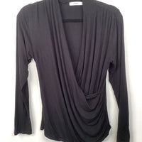 Size M: Cherish Black Long Sleeve Shirt