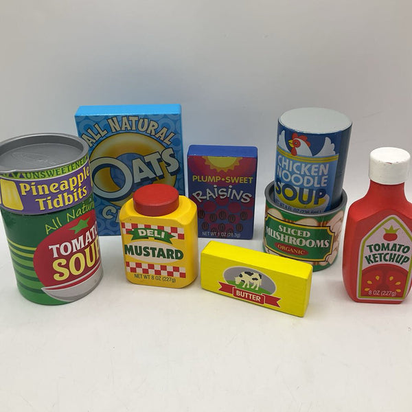 Gallon Bag Melissa & Doug Wooden Play Food