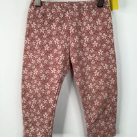 Size 12-18m: Uni Qlo Pink Floral Cozy Pants