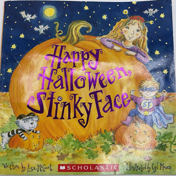 Happy Halloween Stinky Face (paperback )