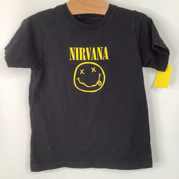Size 4: Nirvana Black/Yellow T-Shirt