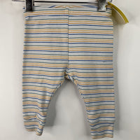 Size 0-3m: Tea White Blue/Multi Cozy Pants
