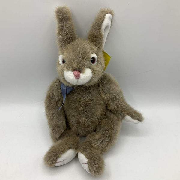 Rabbit Plush w/ Blue Bow