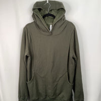 Size XL: Latched Mama Green Nursing Hoodie