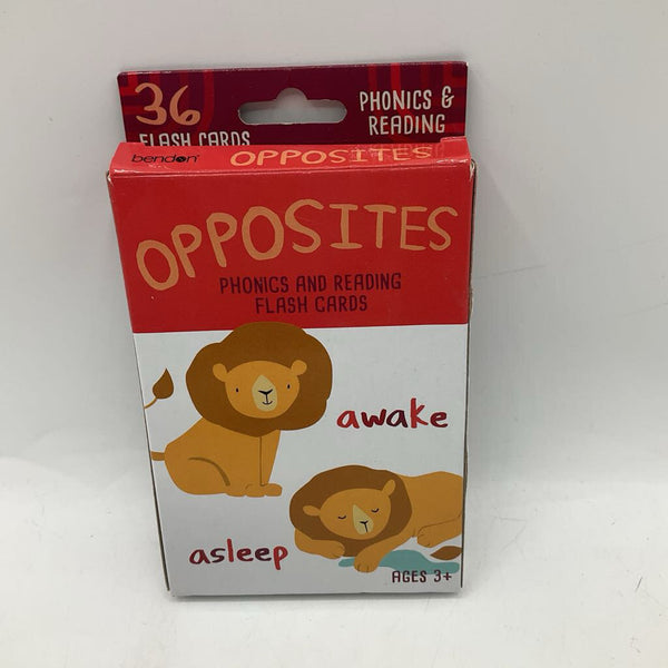 Opposites Flash Cards
