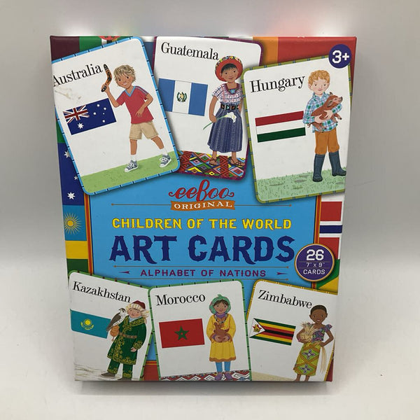 Eeboo Children of the World Art Cards