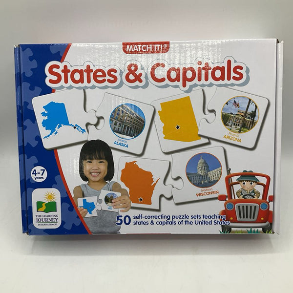 Match It States & Capitals
