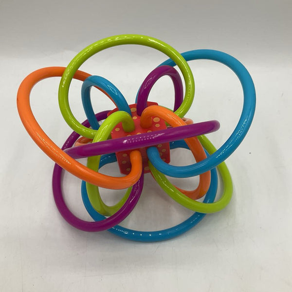 Manhattan Toy Multicolor Winkel Rattle & Sensory Teether Toy
