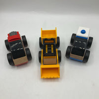 Ikea 3pc Wooden Vehicles