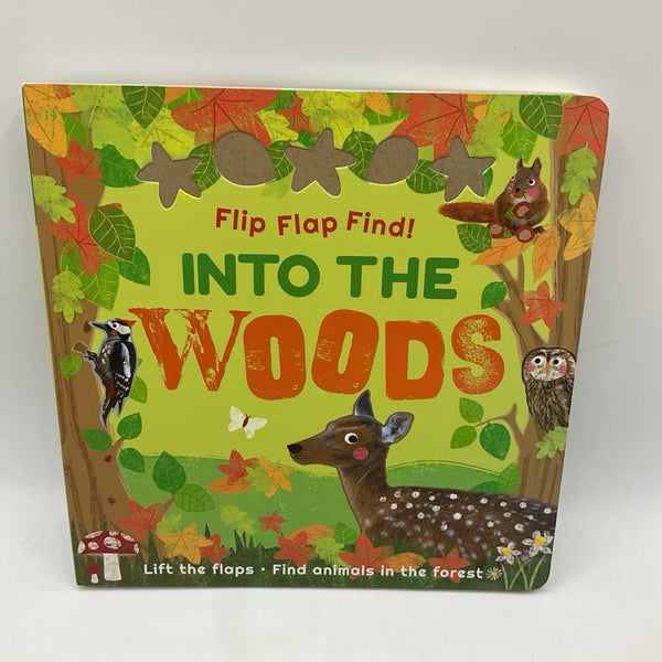 Flip Flap Into The Woods (boardbok)