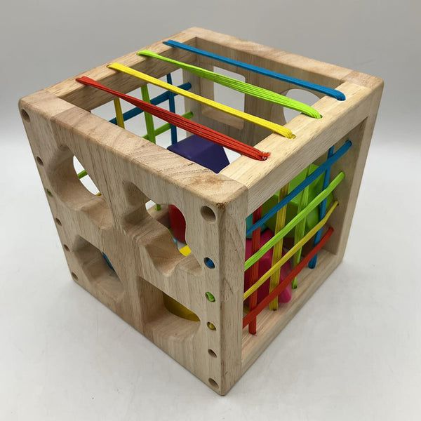 Wooden Shape Sorter Cube