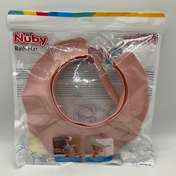 Nuby Bath Hat Pink-NEW