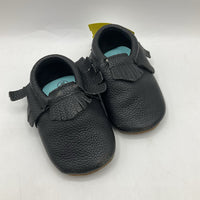 Size 18m: Zutano Black Fringe Soft Sole Shoes