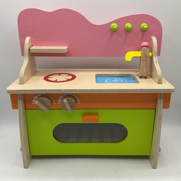 Wooden Doll Kitchen Stove