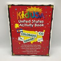 Magnetic Kid USA United States Activity Book (paperback)