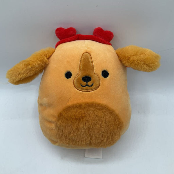 Squishmallow Small Heart Headband Dog Plush