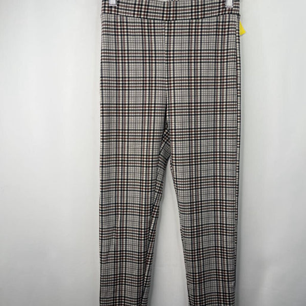Size 13-14: Zara Creme/Black Striped Pants