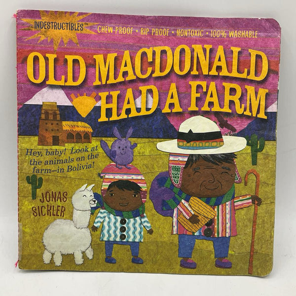 Old Macdonald Had A Farm Soft Baby Bath Book