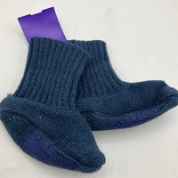 Size 6-9m: Andy & Evan Blue Knitted Booties