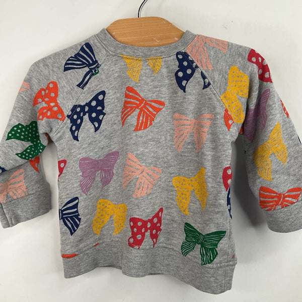 Size 6m: Stella Mccartney Grey/Colorful Butterflies Sweater