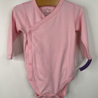 Size 3-6m (60): Hanna Andersson Pink Long Sleeve Onesie