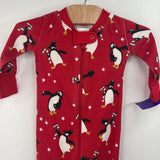 Size 3-6m (60): Hanna Andersson Red Holiday Penguin 1pc PJs