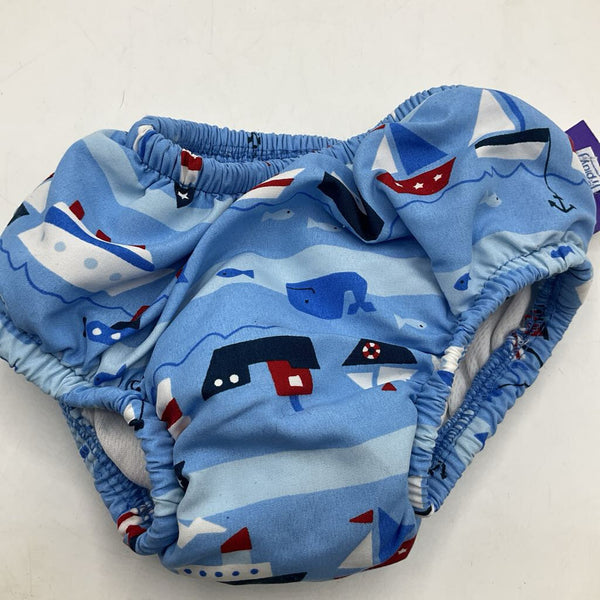 Size 18m: I Play Blue Ship Swim Diaper