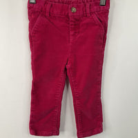 Size 18m: Ralph Lauren Pink Corduroy Pants