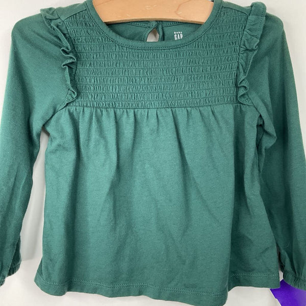 Size 2: Gap Green Long Sleeve Shirt