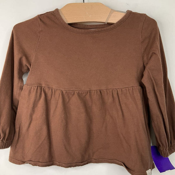 Size 2: Gap Brown Long Sleeve Shirt
