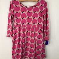 Size 4: Gap Pink Apples Long Sleeve Dress