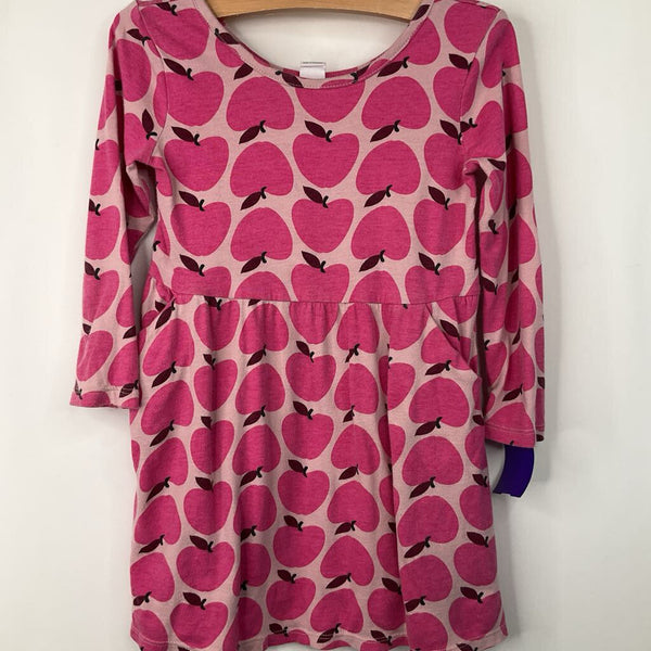 Size 4: Gap Pink Apples Long Sleeve Dress