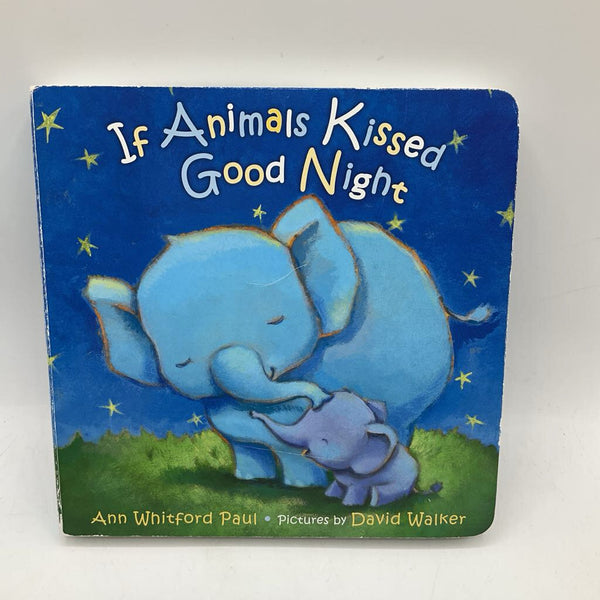 If Animals Kissed Goodnight (boardbook)