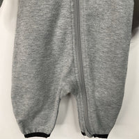 Size 3m: Nike Grey Cozy Hooded Romper