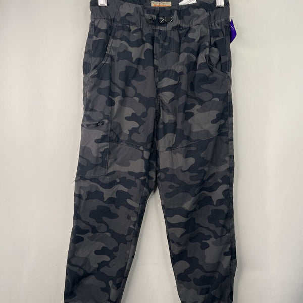 Size 7-8: Weatherproof Vintage Black Camo Fleece Lined Pants