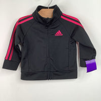 Size 6m: Adidas Black/Pink Coat