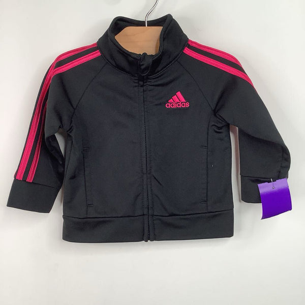 Size 6m: Adidas Black/Pink Coat