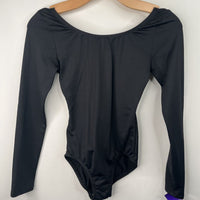 Size 10: Baby Wappers Black Leotard