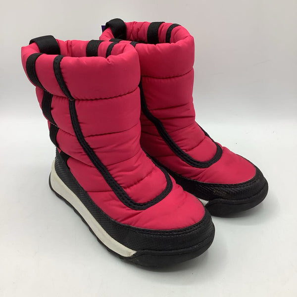 Size 11: Sorel Pink/Black Snow Boots