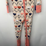 Size 2: Little Sleepies Creme Floral 1pc PJs