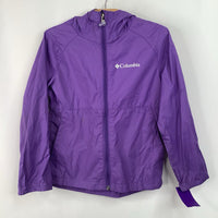 Size 4-5: Columbia Purple Windbreaker