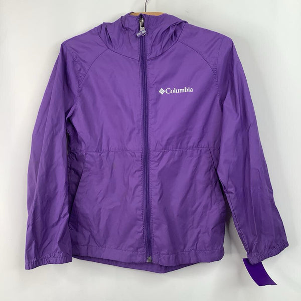 Size 4-5: Columbia Purple Windbreaker