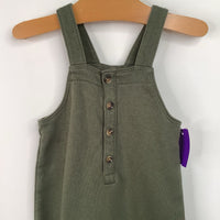 Size 18-24m: Old Navy Green Cozy Tank Romper