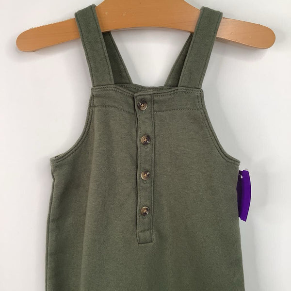 Size 18-24m: Old Navy Green Cozy Tank Romper