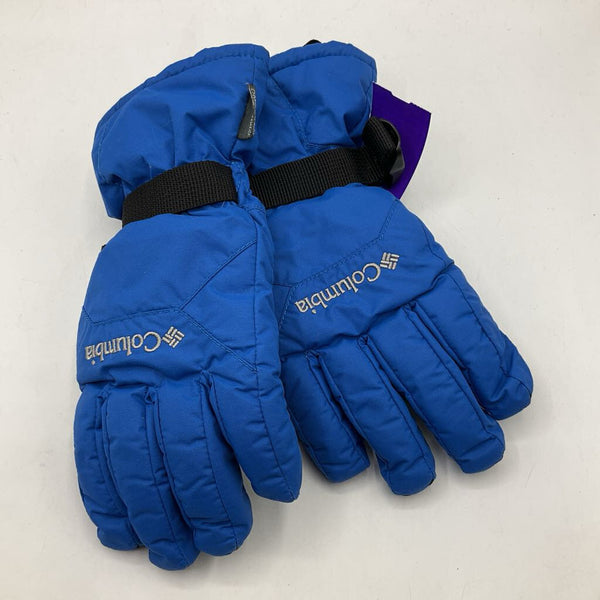 Size L: Columbia Blue Snow Mittens