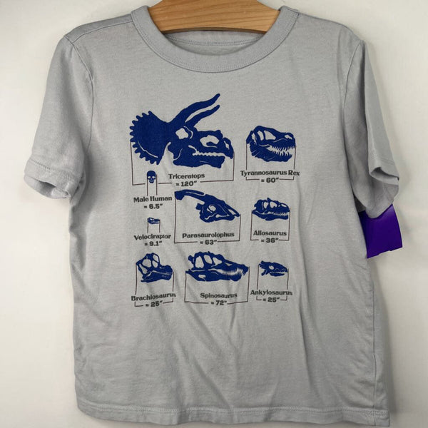 Size 6-7: Gap Blue Dinosaur Print T-Shirt