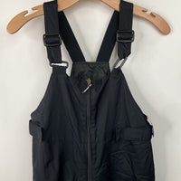 Size 10-12: Columbia Black Poly Fill Snow Bib