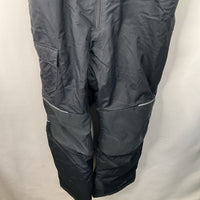 Size 10-12: Columbia Black Poly Fill Snow Bib