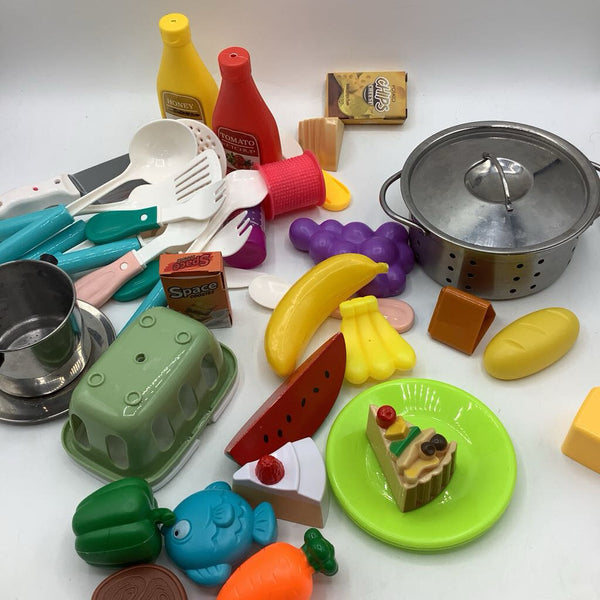 Gallon Bag Of Assorted Play Food & Accessories