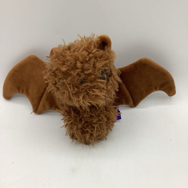 Small Brown Fuzzy Bat Plush